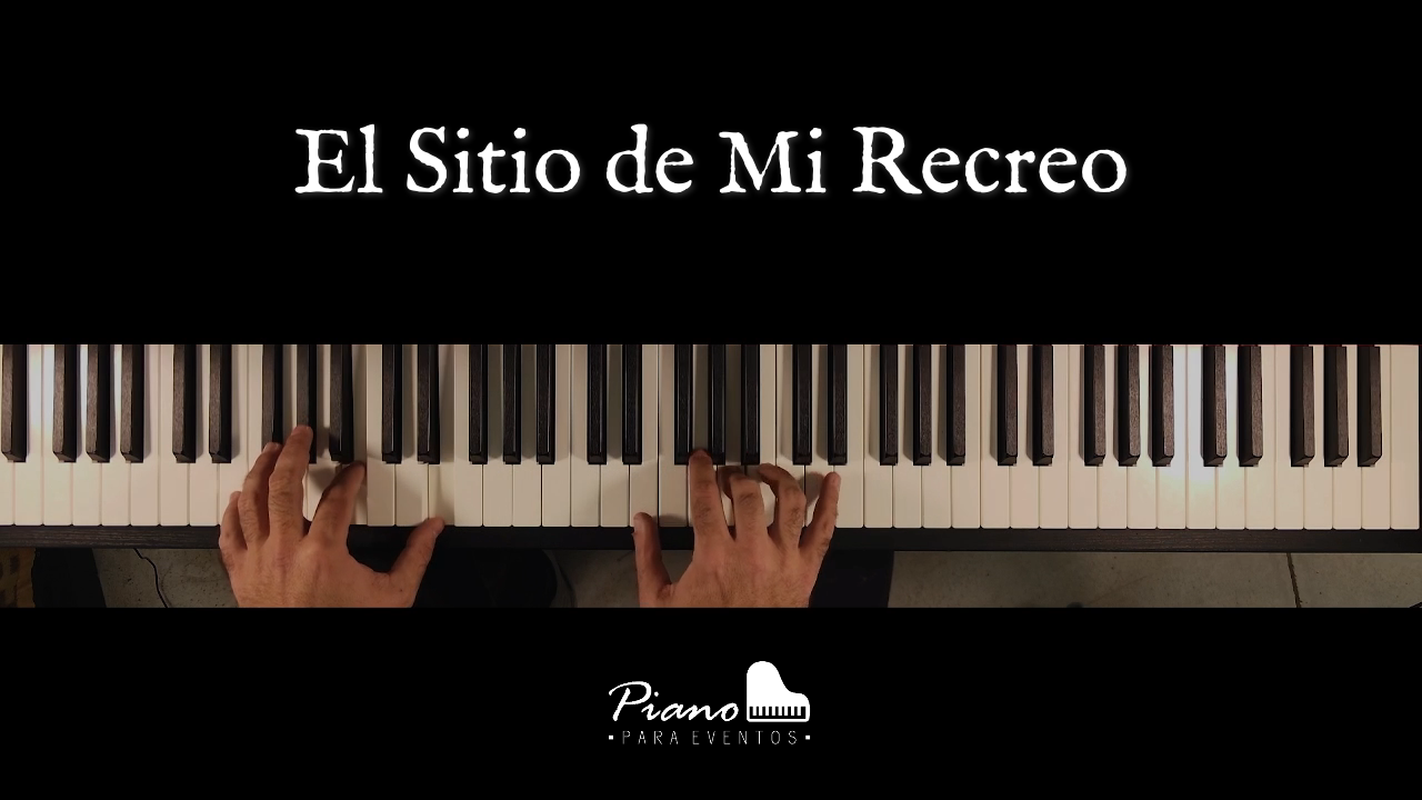 el sitio de mi recreo al piano